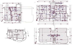 40' X 45' Feet Duplex Bungalow Design Layout CAD Plan - Cadbull