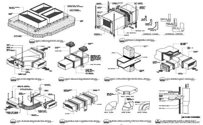 Drawing Of Mini Split Ac Autocad File - Cadbull