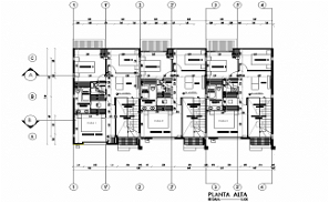 Commercial building plan detail dwg file - Cadbull