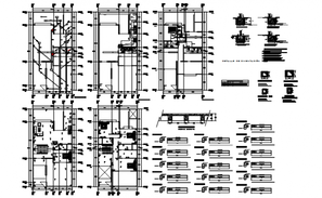 Hanging lamp detail drawing in dwg AutoCAD file. - Cadbull