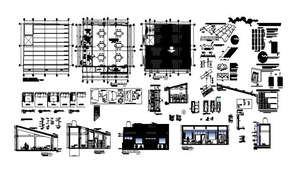 Hotel Reception Area And Flooring Farm Free Download DWG File - Cadbull