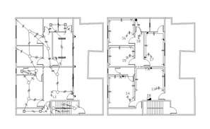 Led Strip Lights Detail Layout Cad Blocks Revit File - Cadbull