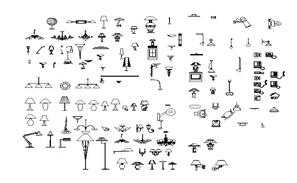 Restaurant electrical layout detail drawing in AutoCAD file. - Cadbull