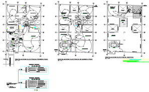 2 Story House plan dwg file - Cadbull