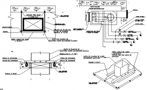 Electrical box elevation detail autocad file - Cadbull