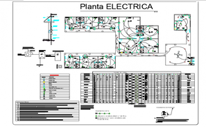 Electrical layout of a retail store in dwg file - Cadbull