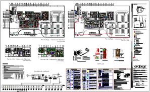 2d electrical lighting installation detail cad file - Cadbull