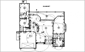 Architecture Layout of Shopping Mall Electric Installation dwg file ...