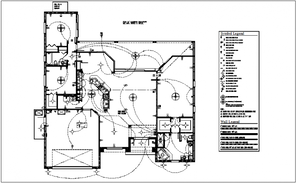 Electric installation details of street light pole dwg file - Cadbull