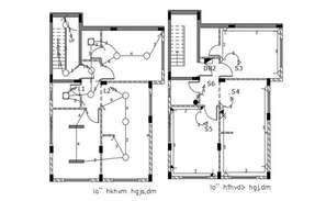 Electrical House Plan Design - Cadbull