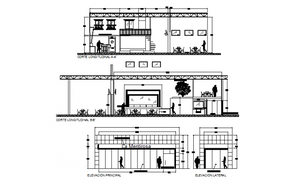 Admin Office Plan In DWG File - Cadbull