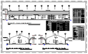 Hospital side elevation detail drawing separated in this Autocad ...