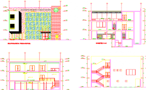 Residential Building In AutoCAD File - Cadbull