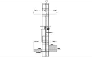 Extraction Fan section plan autocad file - Cadbull