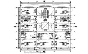 Meeting Room Plan And Elevation Design DWG File - Cadbull