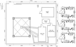 Wall-mounted Exhaust Fan section details are given in this AutoCAD DWG ...