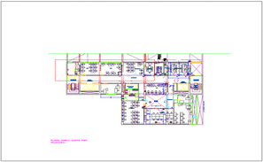 Commercial building layout in autocad - Cadbull