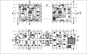 Bank Building Plan In AutoCAD File - Cadbull