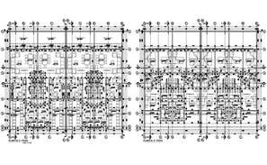 Plan of the house with detail dimension in dwg file - Cadbull