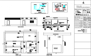 Download One Story Bungalow Traditional Two Side Elevation AutoCAD File ...