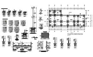 Cross section of bleachers details dwg file - Cadbull