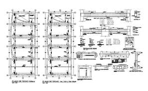 Detail of baranda dwg file - Cadbull