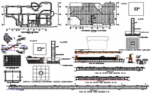 Plenum box details for slot line horizontal diffuse dwg file - Cadbull