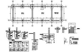 Engineering multi-level college floor plan and auto-cad details dwg ...