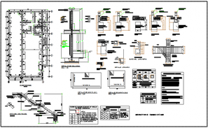 Construction detail dwg file - Cadbull