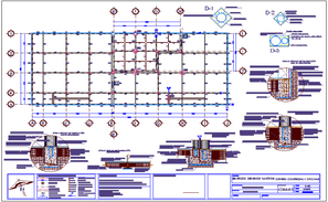 Staircase construction details of kitchen stairs dwg file - Cadbull