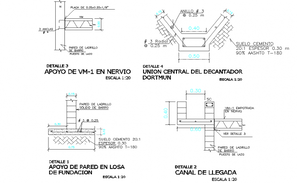 Percolation well plan and section dwg file - Cadbull