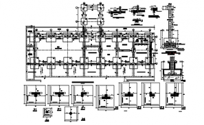 Arc Steel structural framing detail dwg file - Cadbull