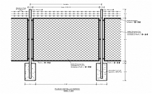 Foundation plan,section details in dwg file. - Cadbull