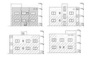 Multifamily Residence Project detail dwg file - Cadbull