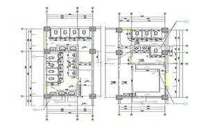 Toilet wc details with all sections - Cadbull