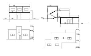 Bungalow detail drawing provided in this AutoCAD file. Download this 2d ...