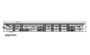 Ground floor layout plan details of polyclinic hospital dwg file - Cadbull