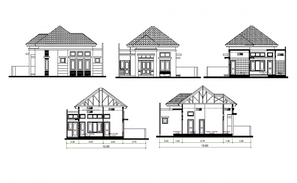 20'X52' 2bhk west-facing House Plan As Per Vastu Shastra,Autocad DWG ...