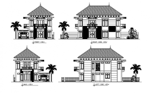 Working House Plan Drawing Download DWG File - Cadbull