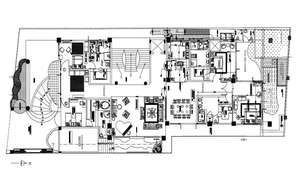 Bungalow Design cad drawing is given in this cad file. Download this ...