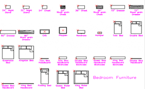 Double Bed 3d Detail Model Dwg File - Cadbull