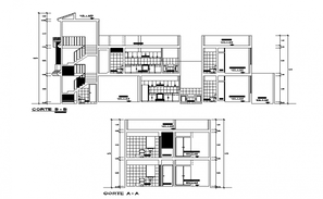 House general plan in AutoCAD software - Cadbull