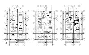 Sanitariay installation design drawing project of unfamiliar house ...