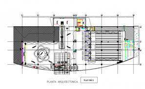 Download Shopping Mall Floor Plan - Cadbull