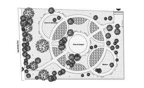 Garden Planter Plan AutoCAD Drawing Free Download DWG File - Cadbull