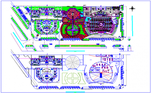 2 Story Office Building Plan In DWG File - Cadbull