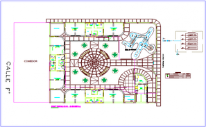 Tank mortar plan and section detail dwg file - Cadbull