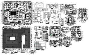 A hospital detail drawing is given in this AutoCAD drawing file ...