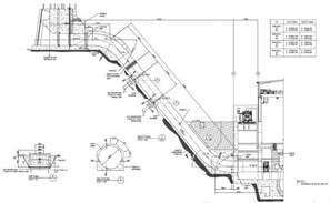 This drawing presents about Manhole Design and gutter detail. Download ...