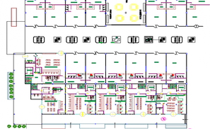 Shopping mall plan drawing in dwg AutoCAD file. - Cadbull